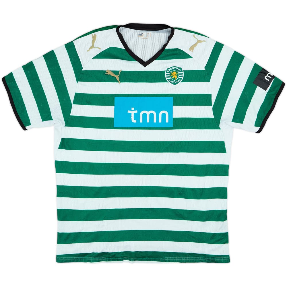 2008-09 Sporting CP Home Shirt - 7/10 - (XL)