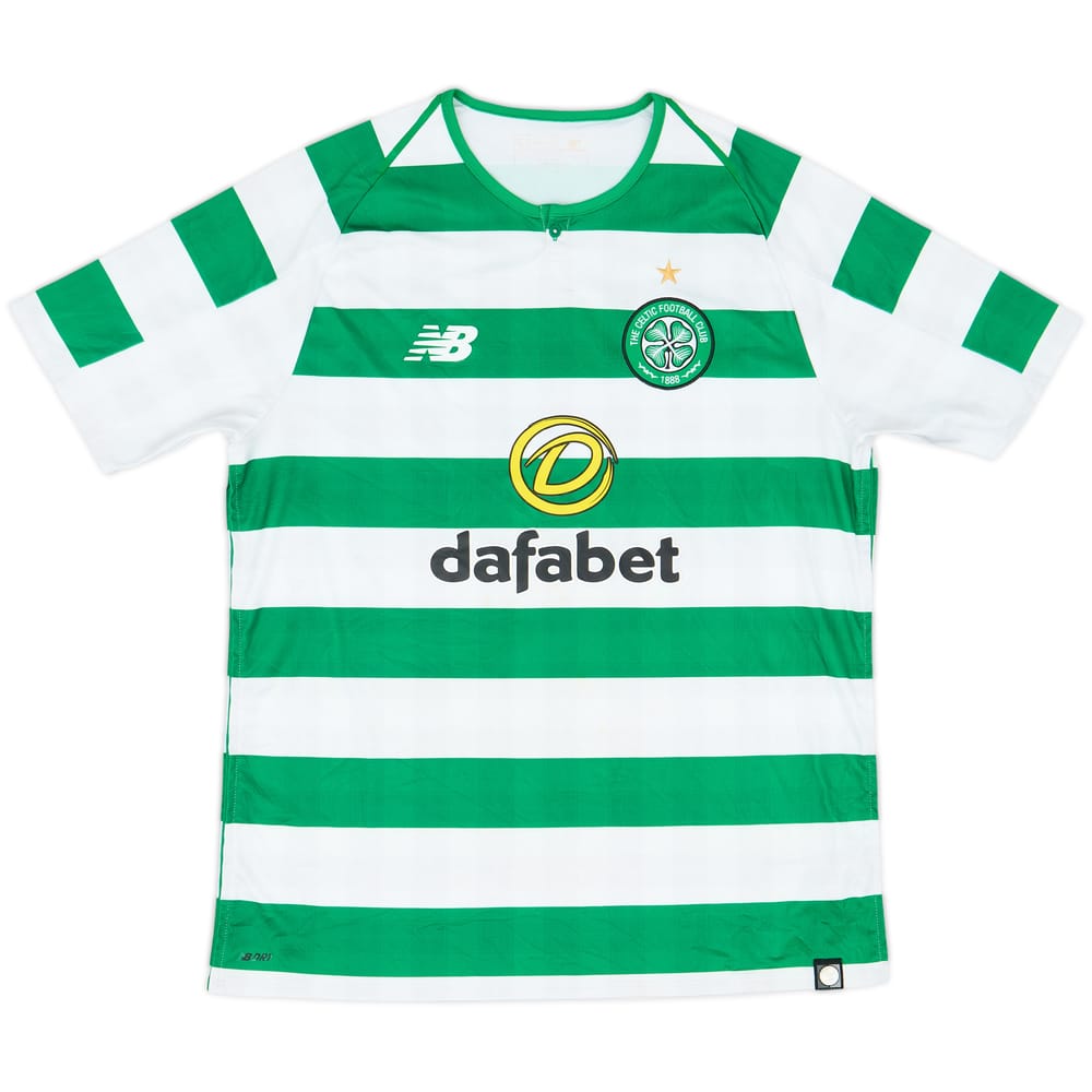 2018-19 Celtic Home Shirt - 6/10 - (M)