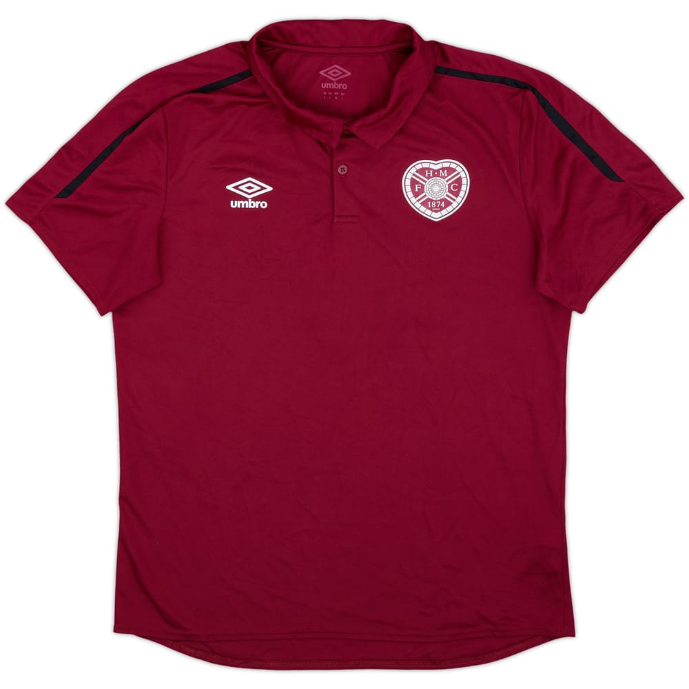 2019-20 Hearts Umbro Polo Shirt - 10/10 - (L)