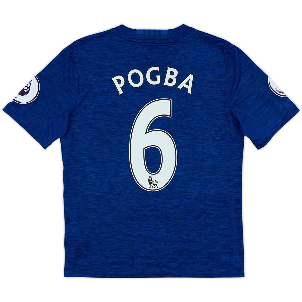 2016-17 Manchester United Away Shirt Pogba #6 - 8/10 - (L.Boys)