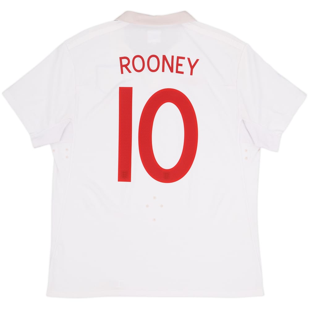 2009-10 England Home Shirt Rooney #10 - 5/10 - (L)