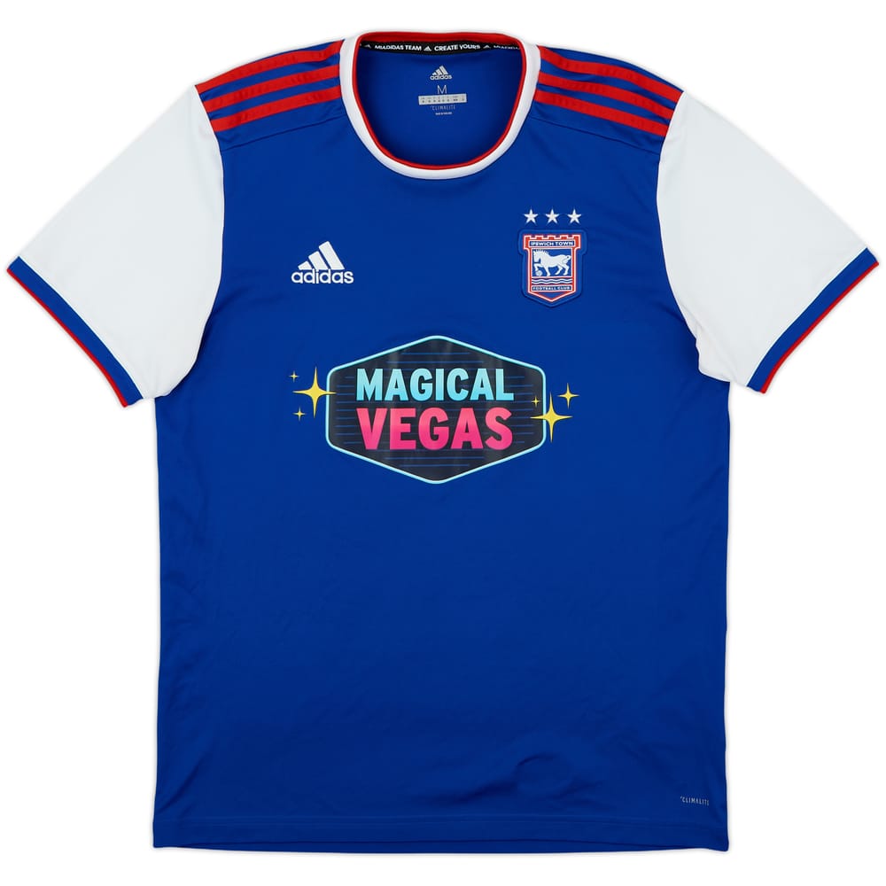 2018-19 Ipswich Home Shirt - 7/10 - (M)