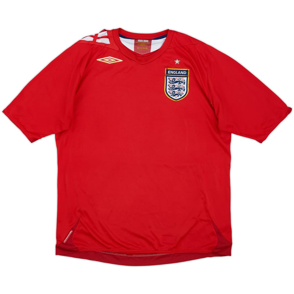 2006-08 England Away Shirt - 4/10 - (L)