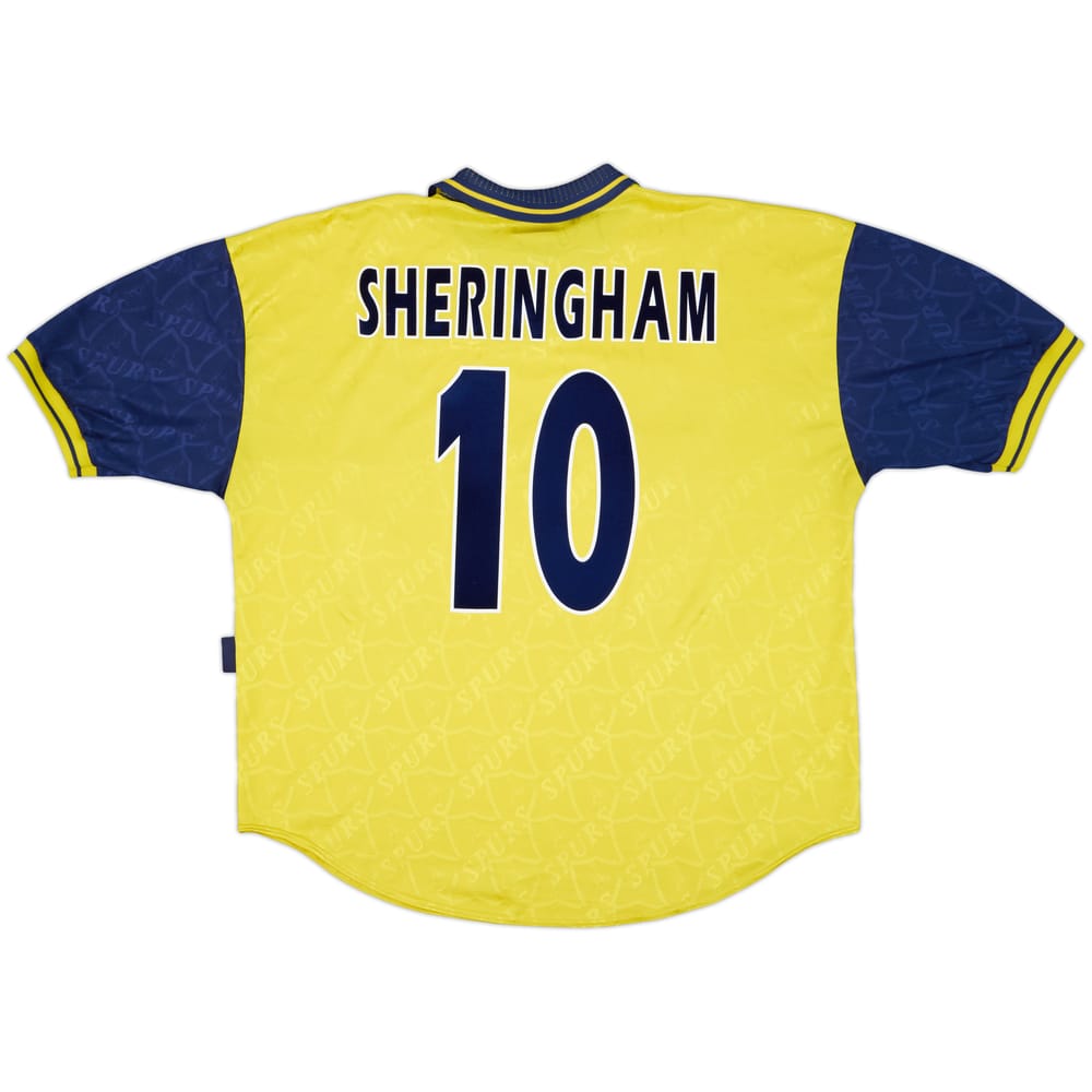 1995-97 Tottenham Third Shirt Sheringham #10 - 7/10 - (XXL)