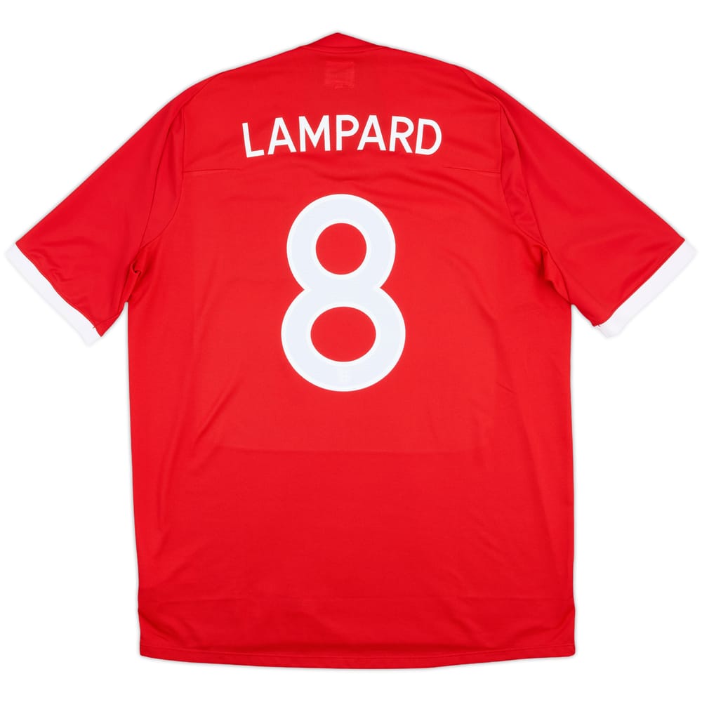 2010-11 England 'South Africa' Away Shirt Lampard #8 - 8/10 - (XL)