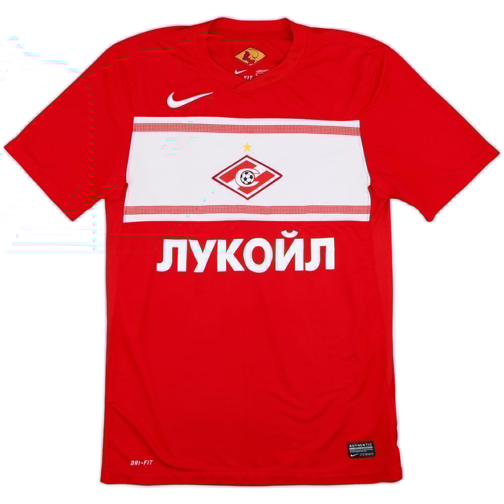 2012-13 Spartak Moscow Home Shirt - 9/10 - (S)