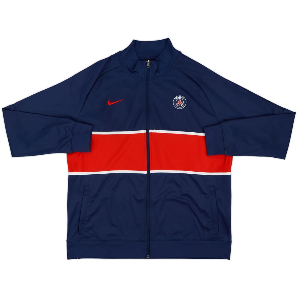 2020-21 Paris Saint-Germain Nike Track Jacket - 9/10 - (XXL)