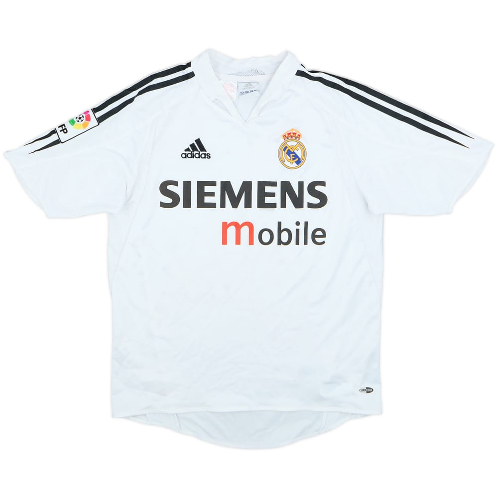 2004-05 Real Madrid Home Shirt - 6/10 - (L.Boys)