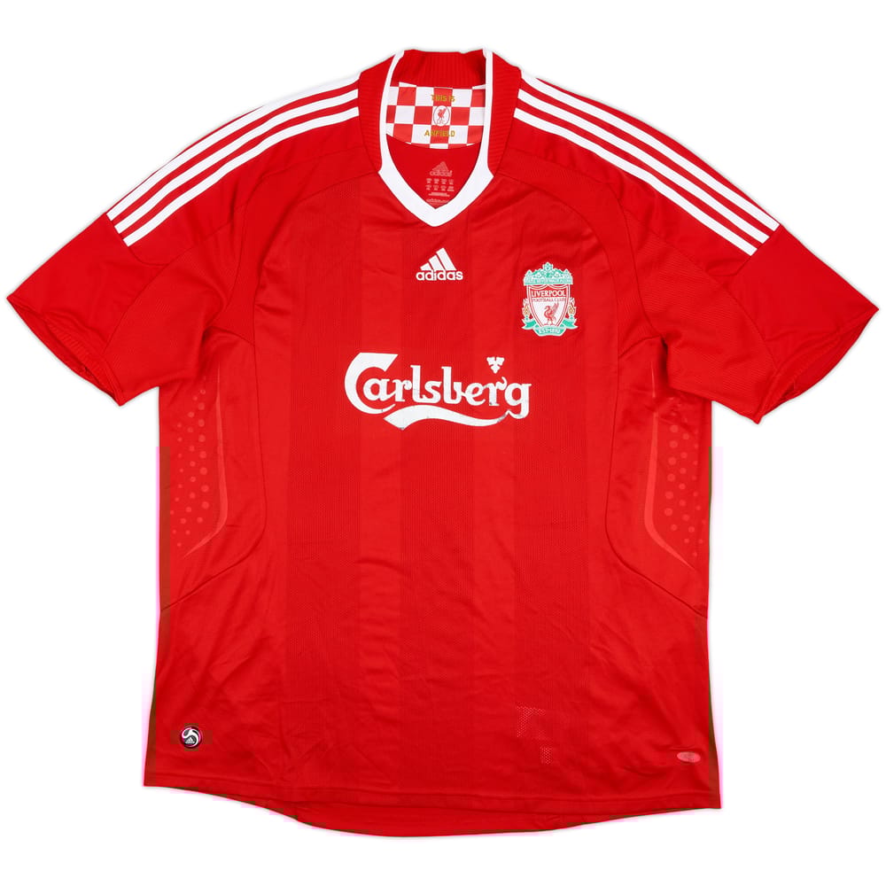 2008-10 Liverpool Home Shirt - 5/10 - (XXL)
