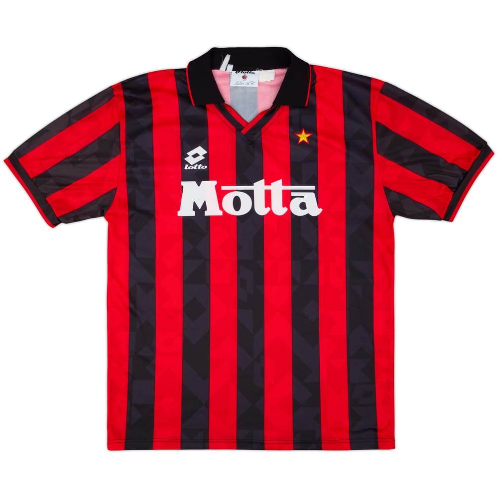 1993-94 AC Milan Home Shirt - 10/10 - (XL)