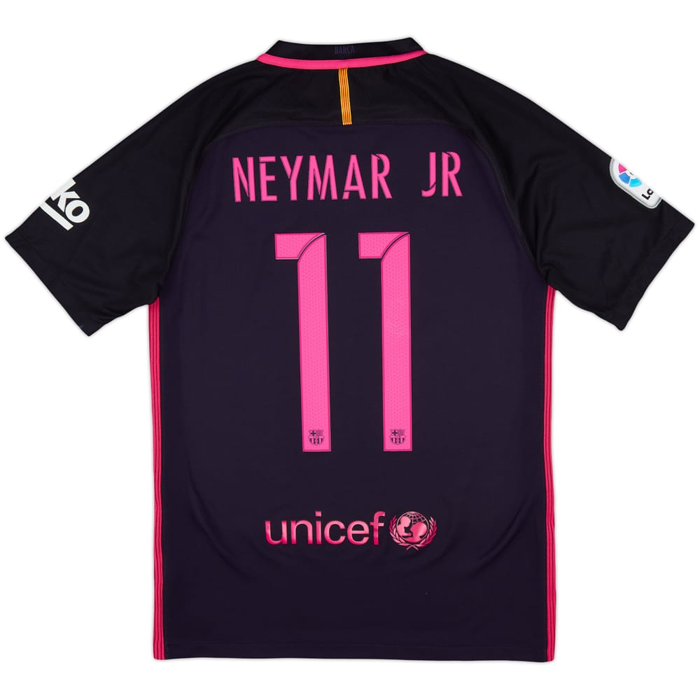 2016-17 Barcelona Away Shirt Neymar Jr #11 - 8/10 - (M)