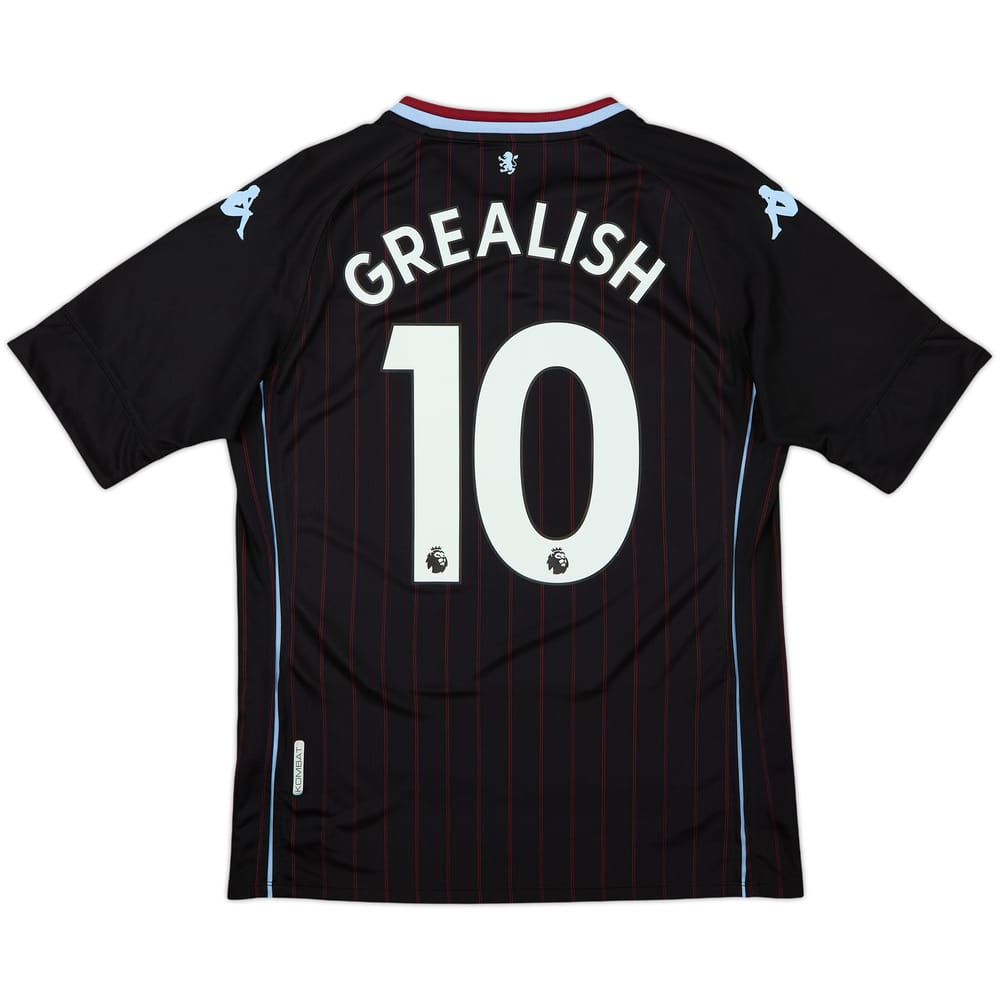 2020-21 Aston Villa Away Shirt Grealish #10 - 8/10 - (M)