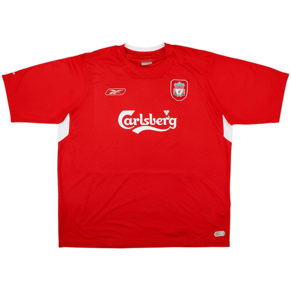 2004-06 Liverpool Home Shirt - 5/10 - (XL)