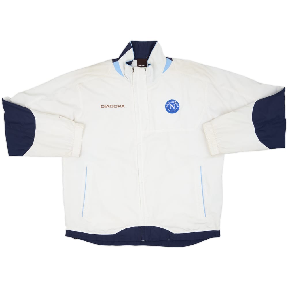 2006-07 Napoli Diadora Track Jacket - 7/10 - (XL)