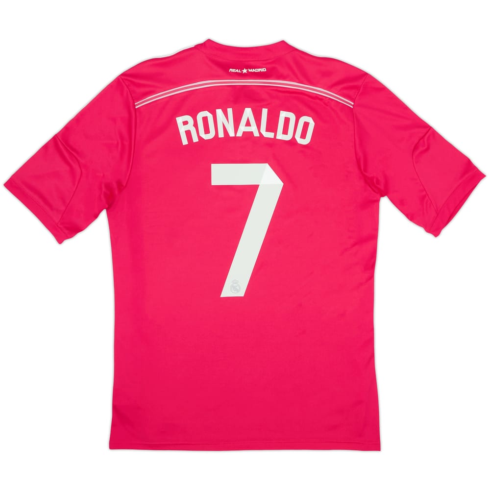 2014-15 Real Madrid Away Shirt Ronaldo #7 - 9/10 - (L)