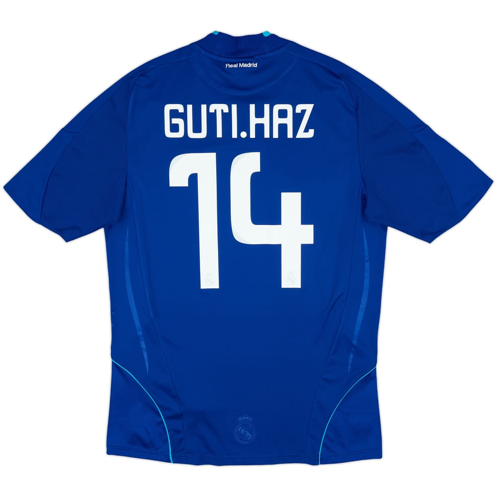 2008-09 Real Madrid Away Shirt Guti. Haz #14 - 9/10 - (M)