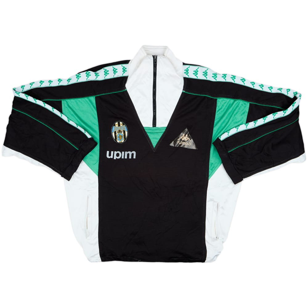1990-91 Juventus Kappa 1/4 Zip Track Jacket - 5/10 - (XL)