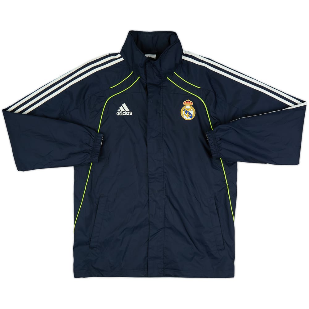 2010-11 Real Madrid adidas Hooded Rain Jacket - 5/10 - (M/L)