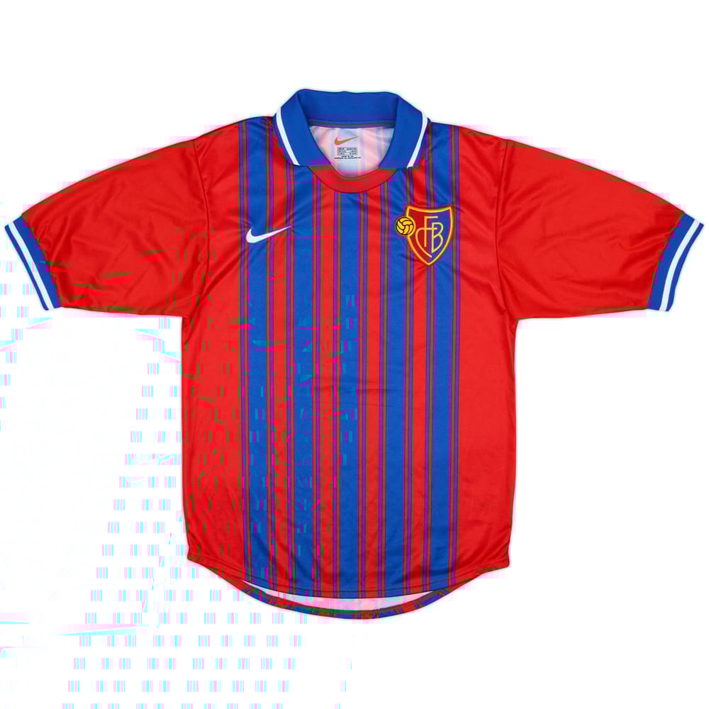 1999-00 FC Basel Home Shirt - 10/10 - (XS)
