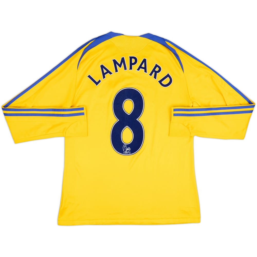 2008-09 Chelsea Third L/S Shirt Lampard #8 - 7/10 - (M)