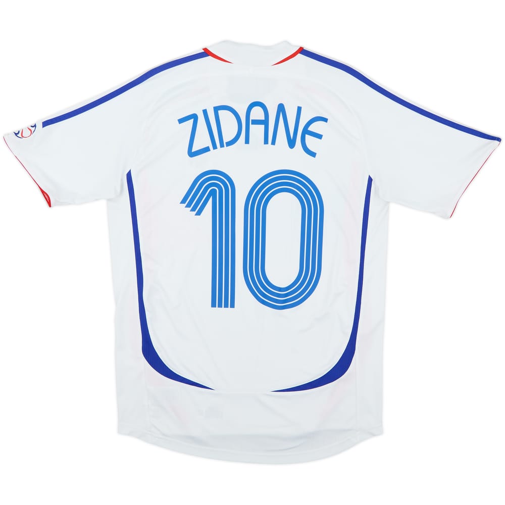 Camiseta de visitante de Francia 2006 Zidane #10 - 8/10 - (S)
