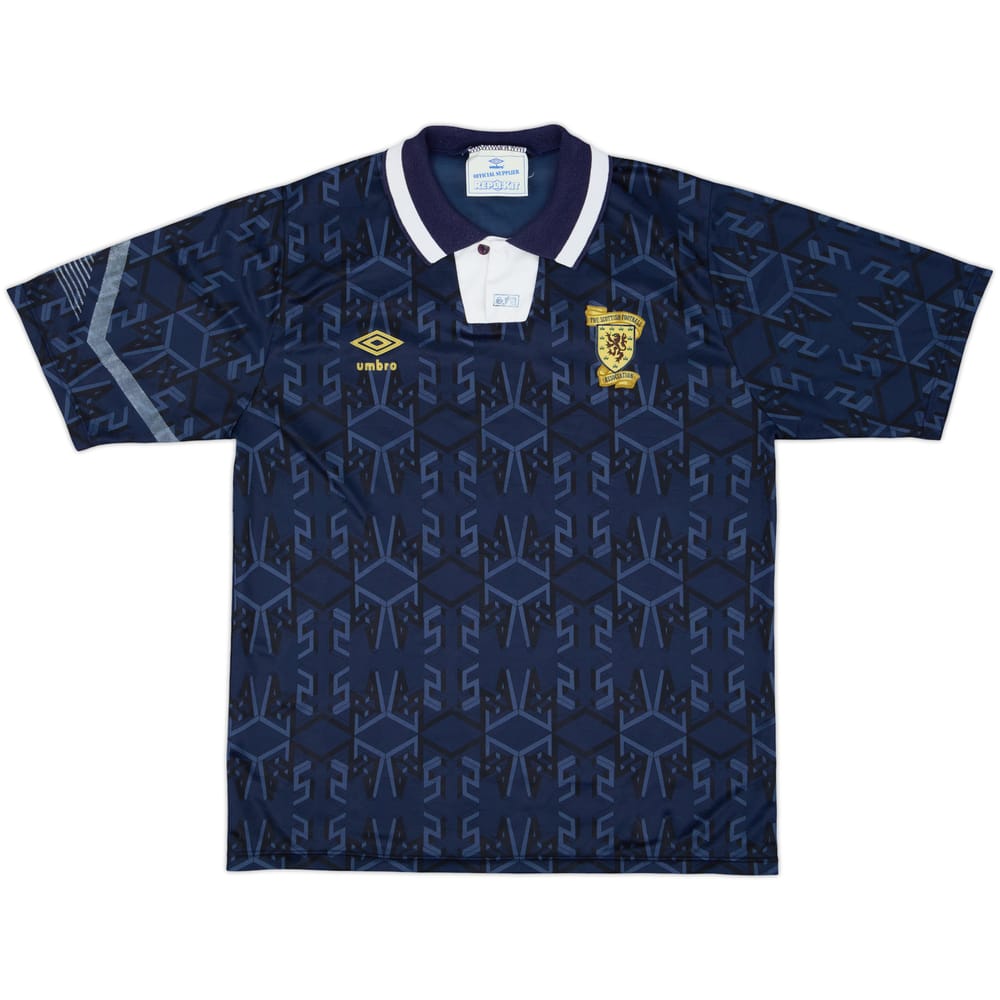 1991-94 Scotland Home Shirt - 8/10 - (S)