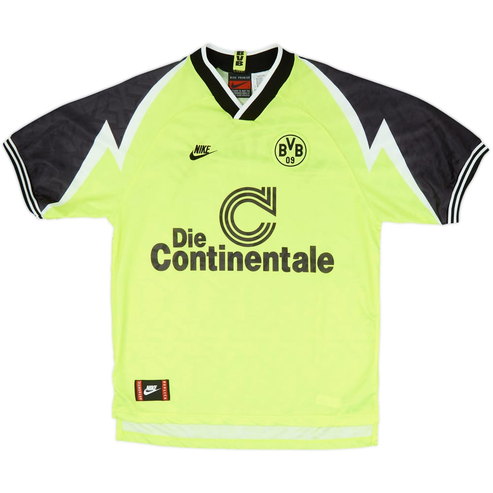 1995-96 Borussia Dortmund Home Shirt - 8/10 - (L)