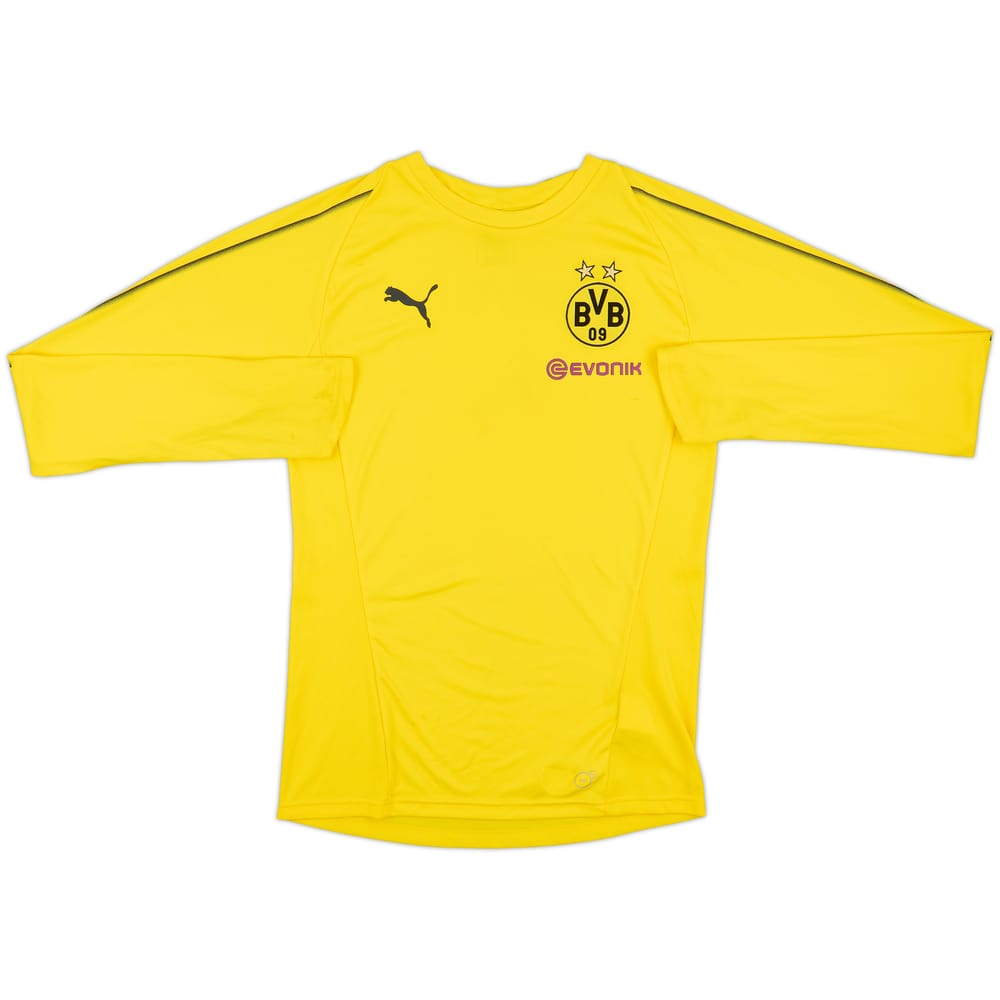 2017-18 Borussia Dortmund Puma Training L/S Shirt - 8/10 - (S)