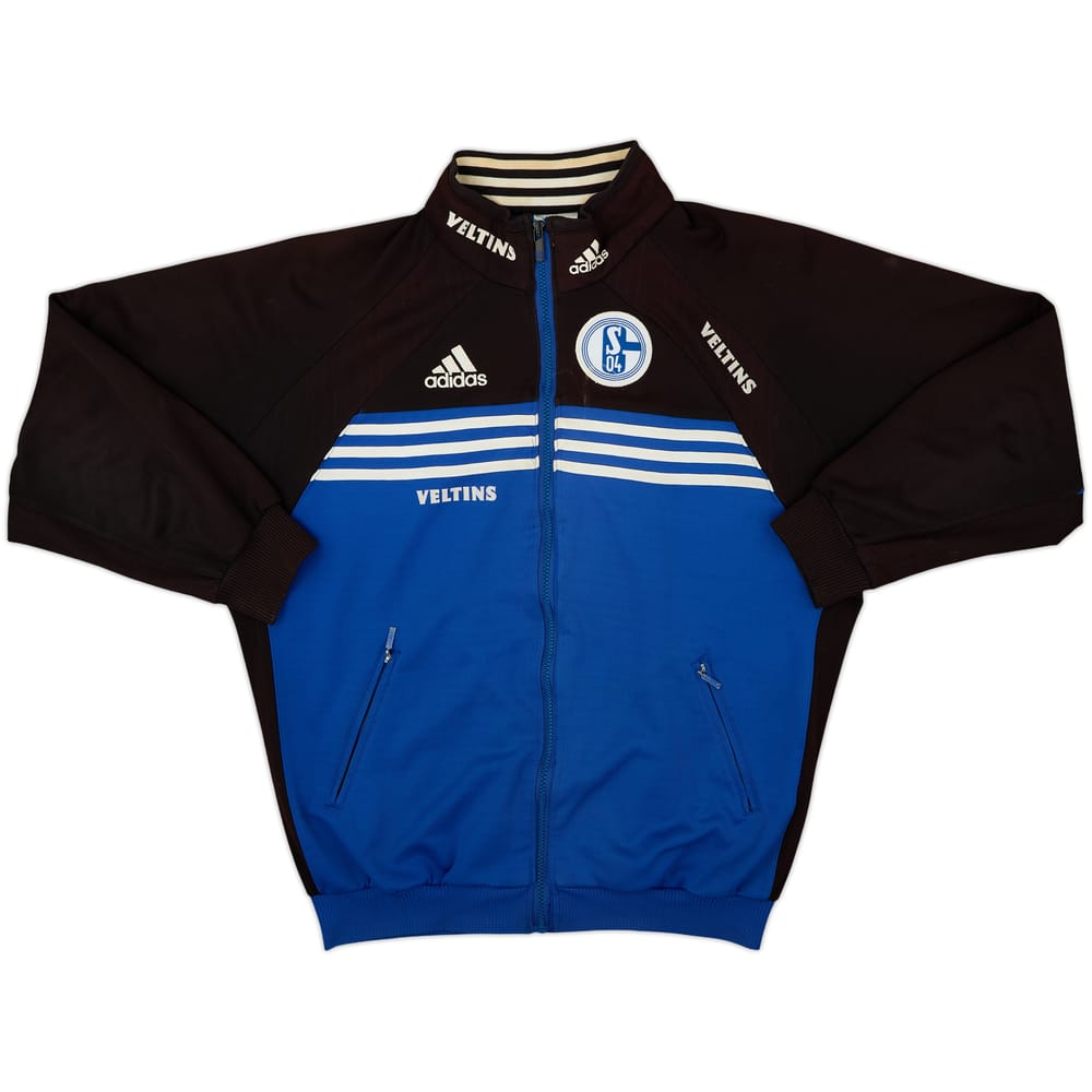 1998-99 Schalke Player Issue adidas Track Jacket - 5/10 - (M/L)