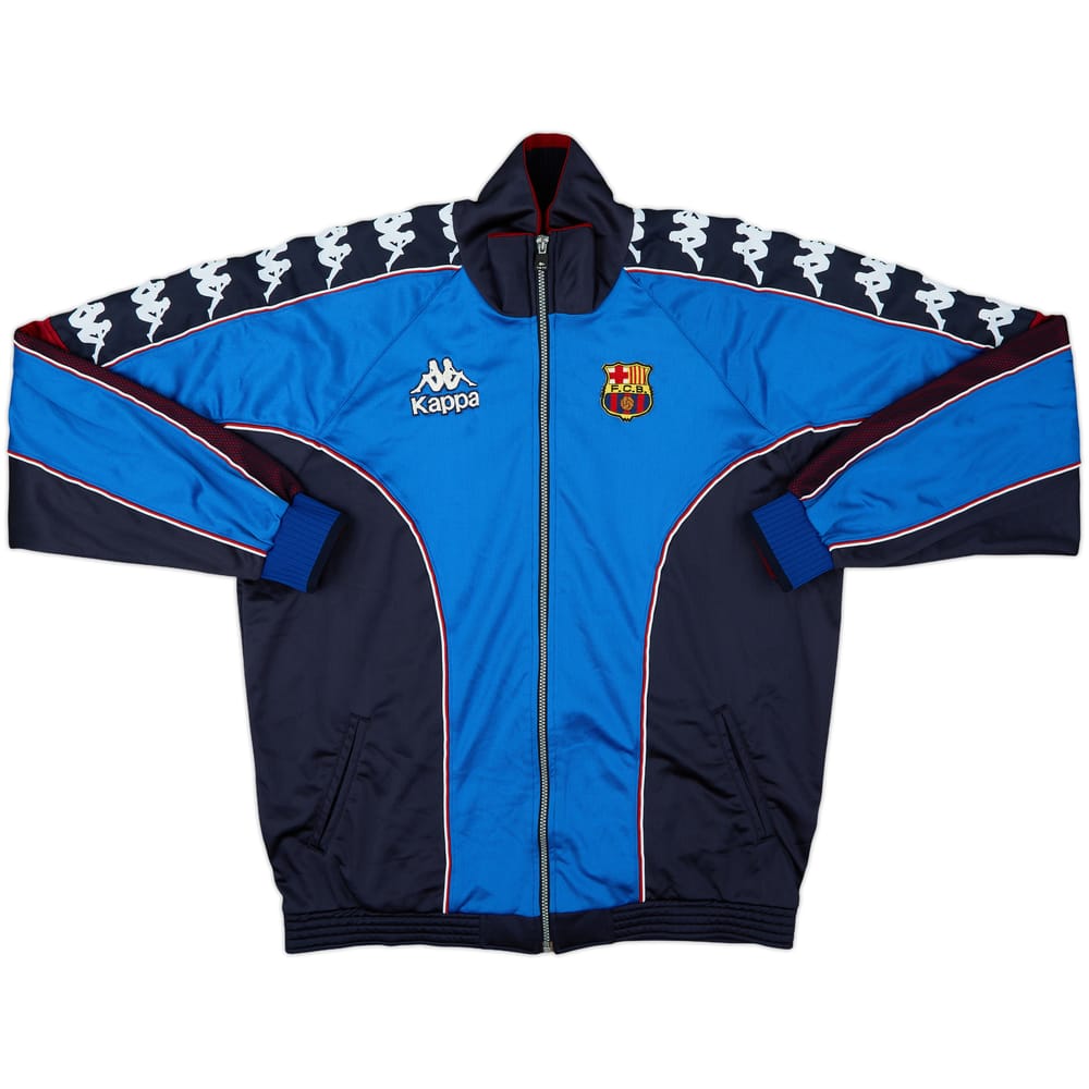 1995-97 Barcelona Kappa Track Jacket - 10/10 - (XL)