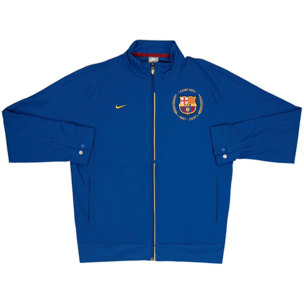 2007-08 Barcelona Nike Track Jacket - 7/10 - (M)