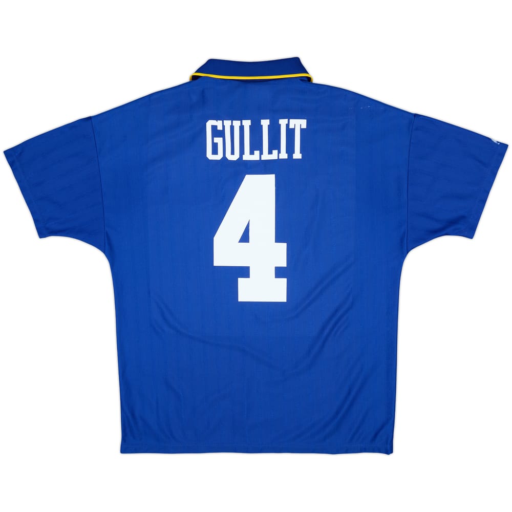 1995-97 Chelsea Home Shirt Gullit #4 - 8/10 - (L)