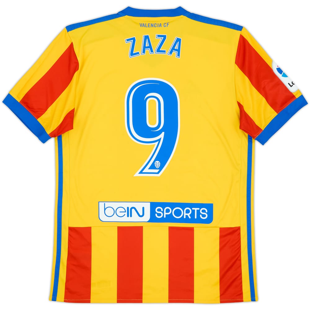 2017-18 Valencia Away Shirt Zaza #9 - 8/10 - (M)