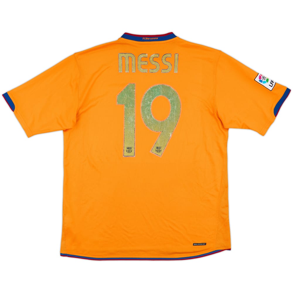 2006-08 Barcelona Away Shirt Messi #19 - 5/10 - (XL)
