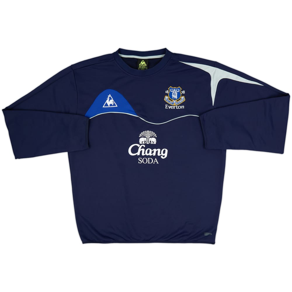 2010-11 Everton Le Coq Sportif Sweat Top - 8/10 - (XL)