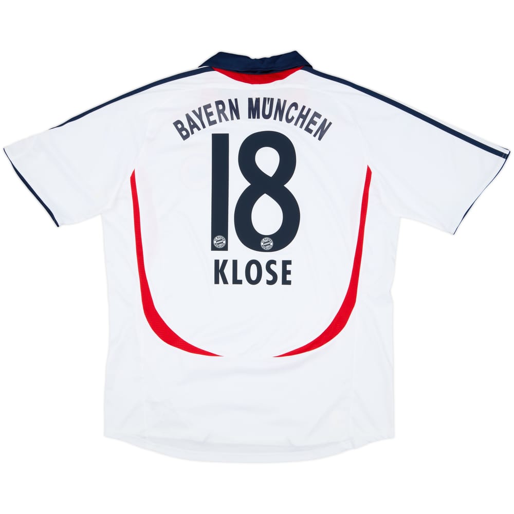 2006-07 Bayern Munich Camiseta Visitante Klose #18 - 8/10 - (XL)