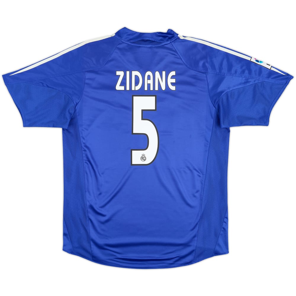2004-05 Real Madrid Third Shirt Zidane #5 - 7/10 - (M)