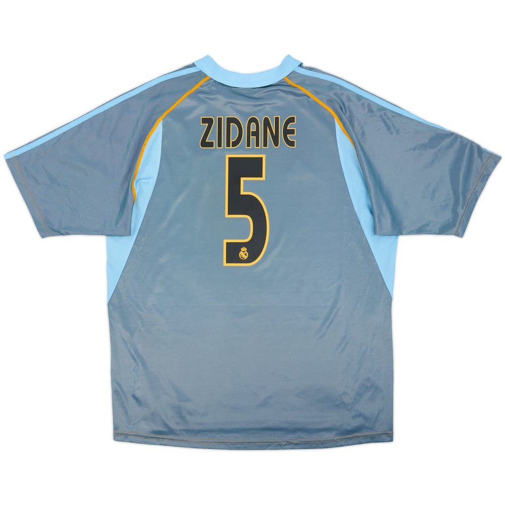 2003-04 Real Madrid Third Shirt Zidane #5 - 9/10 - (L)