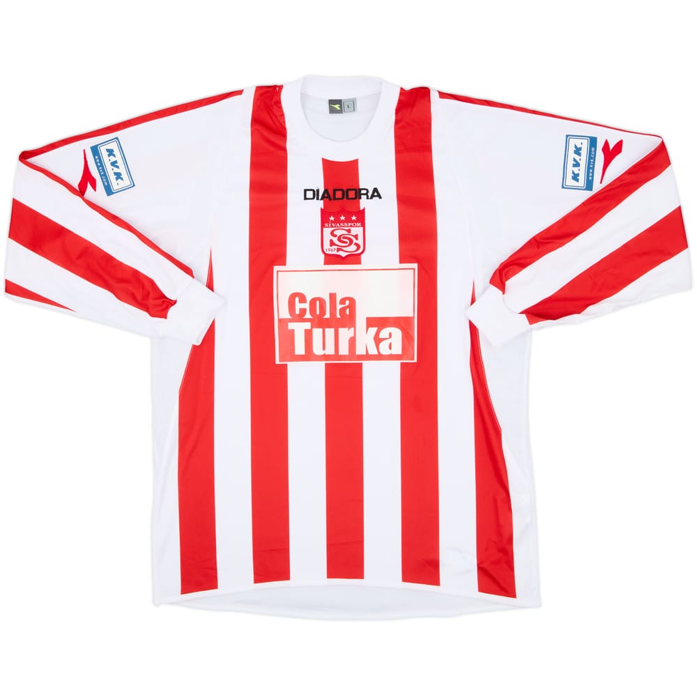 2004-05 Sivasspor Home L/S Shirt #11 - 9/10 - (L)
