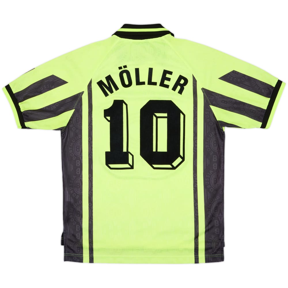 1996-97 Borussia Dortmund Home Shirt Moller #10 - 8/10 - (S)