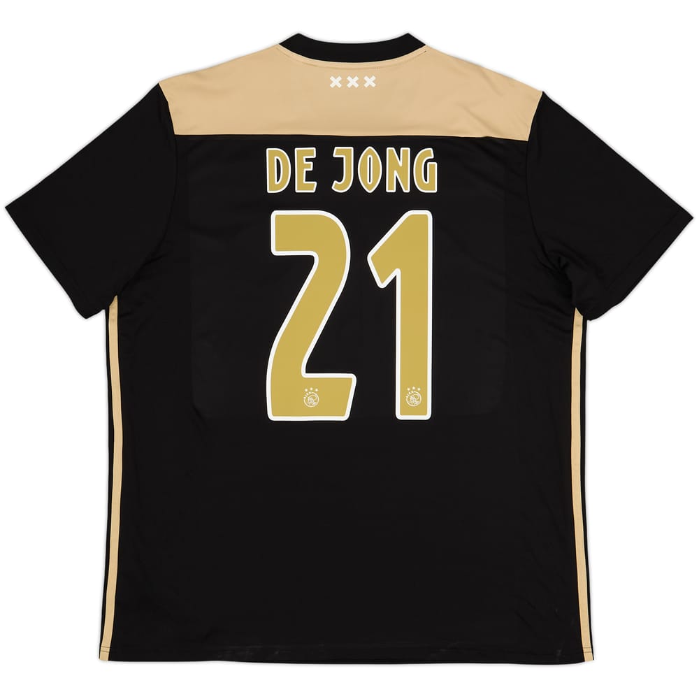 2018-19 Ajax Away Shirt De Jong #21 - 10/10 - (XL)