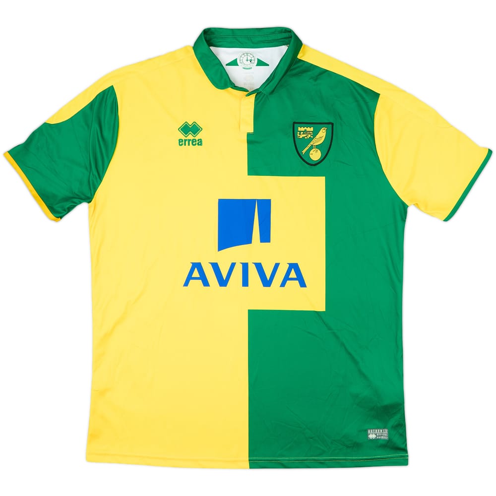 2015-16 Norwich Home Shirt - 10/10 - (XXL)