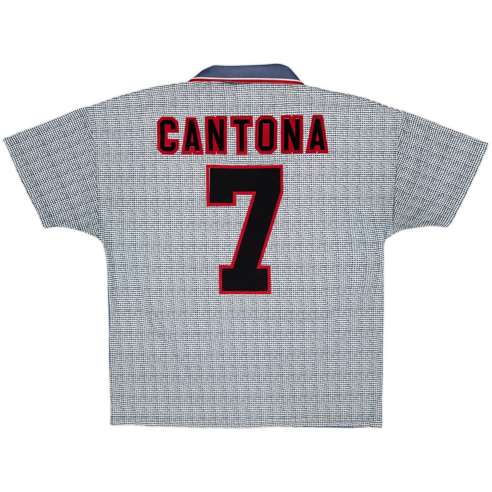 1995-96 Manchester United Away Shirt Cantona #7 - 6/10 - (L)