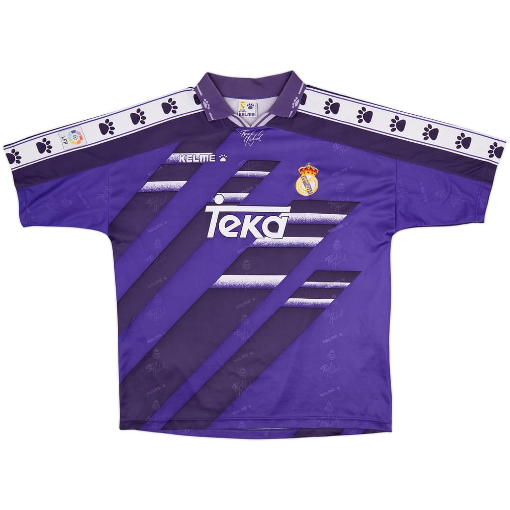 1994-96 Real Madrid Away Shirt - 8/10 - (L)
