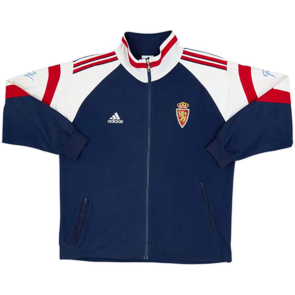 1997-98 Real Zaragoza adidas Track Jacket - 8/10 - (M)