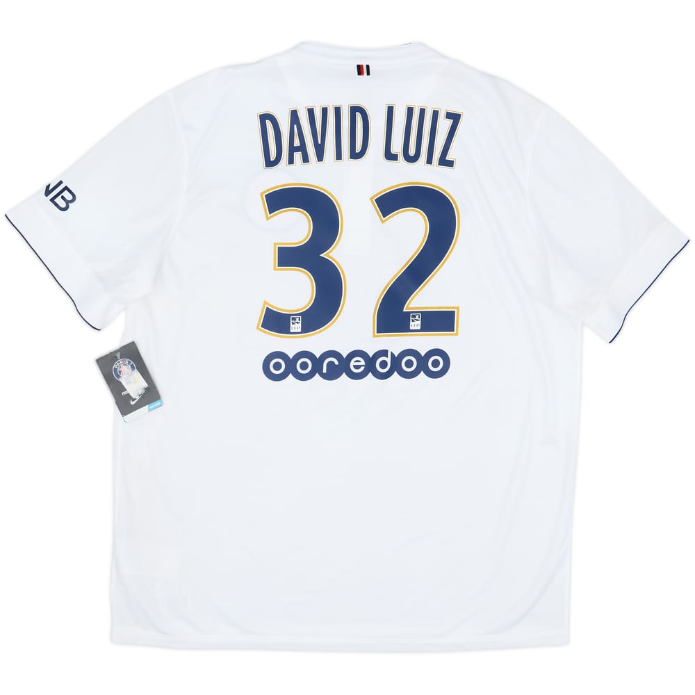 2014-15 Paris Saint-Germain Away Shirt David Luiz #32 (XL)