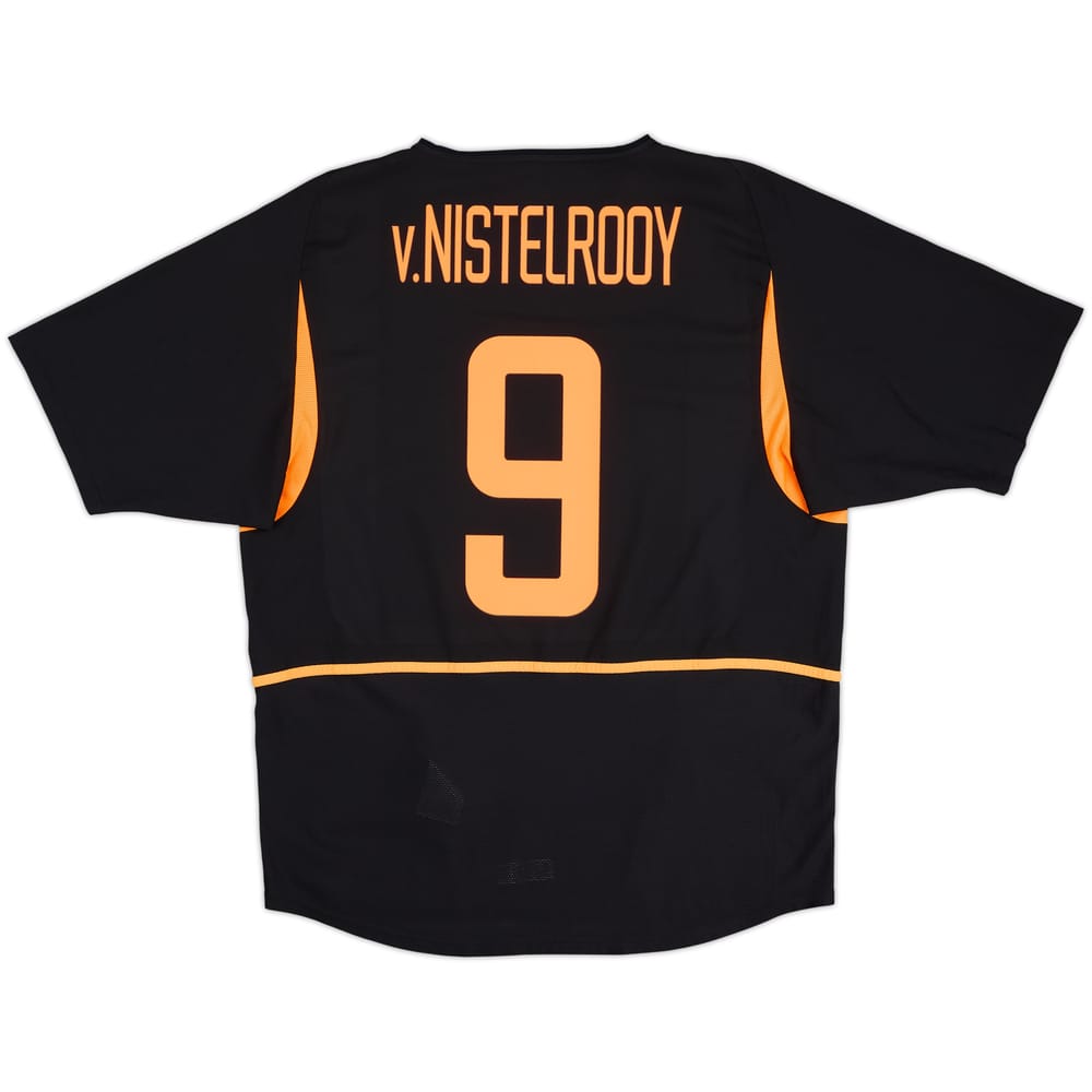 2002-04 Países Bajos Camiseta Visitante V.Nistelrooy #9 - 9/10 - (L)