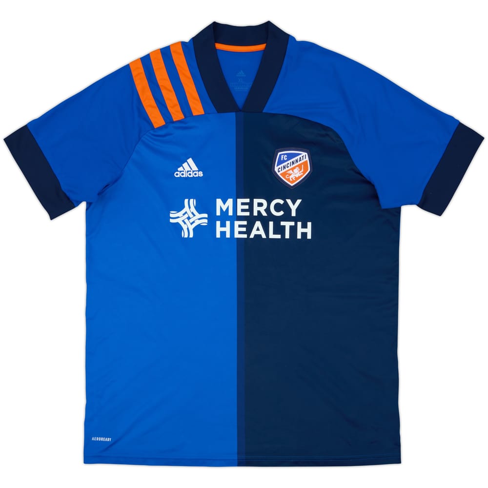 2020 FC Cincinnati Home Shirt - 9/10 - (XL)