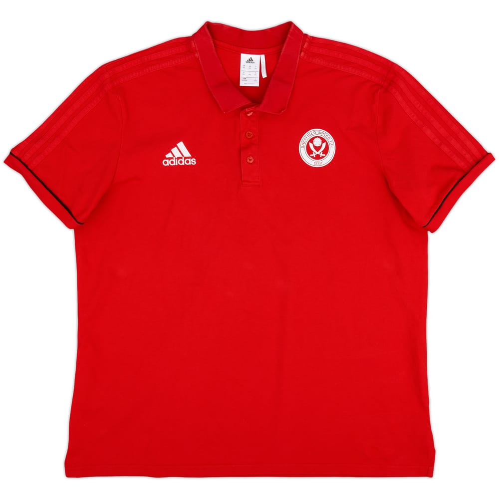 2017-18 Sheffield United adidas Polo Shirt - 9/10 - (XXL)