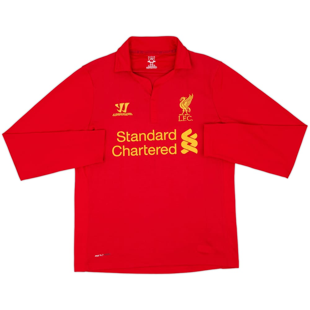 2012-13 Liverpool Home L/S Shirt #12 - 8/10 - (S)